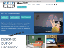 Tablet Screenshot of gripflip.com